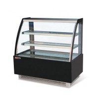 热卖高品质900毫米双层蛋糕柜玻璃展示柜展示柜冷却器