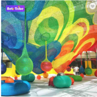 游乐园设备儿童游乐场彩虹网其他游乐园产品