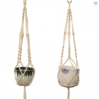 棉绳植物吊架手工棉花盆室内悬挂网吊索花盆绳