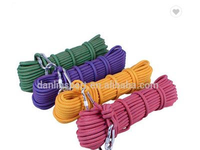 彩色动态健身房尼龙绳攀岩安全绳绳绳