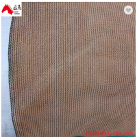 砂色160 gsm 2x50米Hdpe UV价格便宜工厂温室遮阳帆网和布