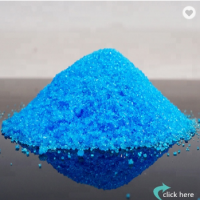 蓝色硫酸最优价格农业级CuSO4蓝色结晶硫酸铜