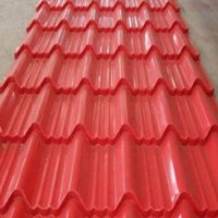 Low price color coated 4x8 galvanized corrugated steel sheet