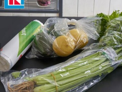 带纸芯的HDPE天然塑料卷式扁平食品袋
