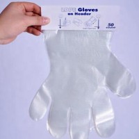 清洁使用高密度聚乙烯手套和一次性食品手套
