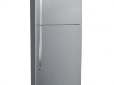 无霜不锈钢双门冰箱和冰柜