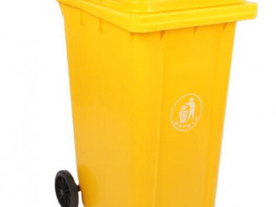 可回收塑料材料，并备有定制容量100 - 549派的特色垃圾垃圾箱