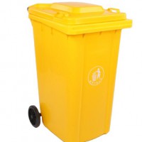 回收塑料材料和库存特色垃圾垃圾箱，自定义容量100 - 549派