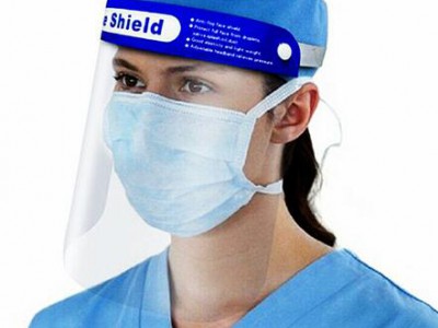 UNIVERSE热卖屏蔽口罩PET材质防雾屏蔽口罩