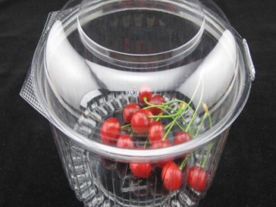 自定义一次性塑料带走水果沙拉碗与盖子