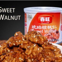 中国罐装食品甜核桃仁120克零食
