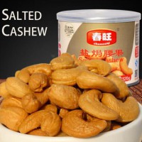 中国咸味腰果罐头零食120g批发